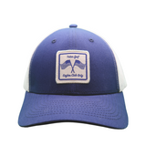 American Navy/White Mesh Trucker from Talon Golf LLC