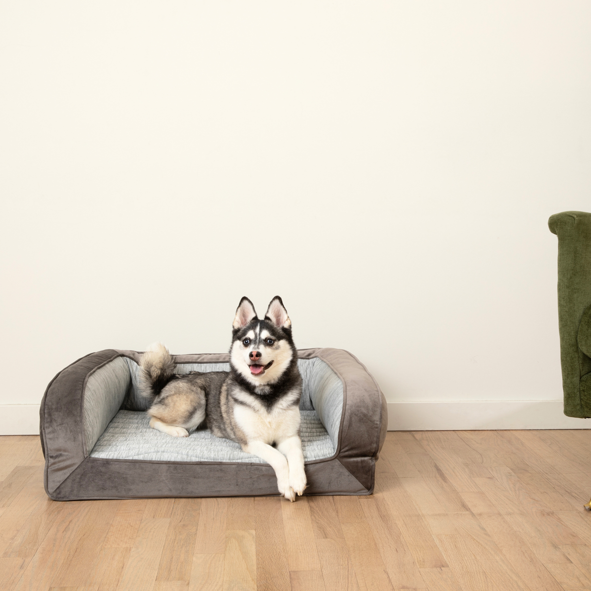 PupChill™ Cooling Bolster Dog Bed from Paw.com