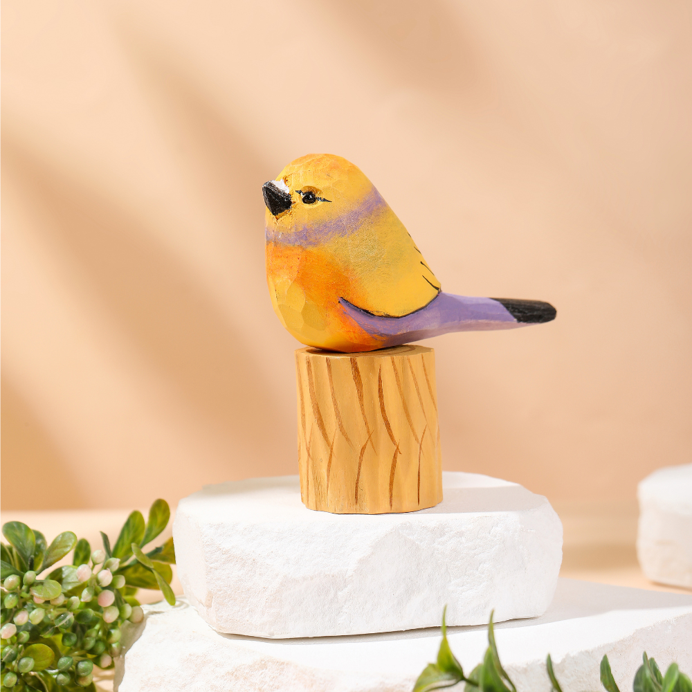 Miniature Bird Figurines from Moderny