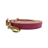 Plain Leather Dog Leashes from Bonne et Filou