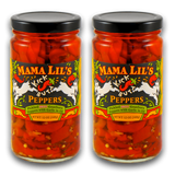 Mama Lil's Kick Butt Peppers in Oil (Spicy) - 12oz. from Mama Lil's