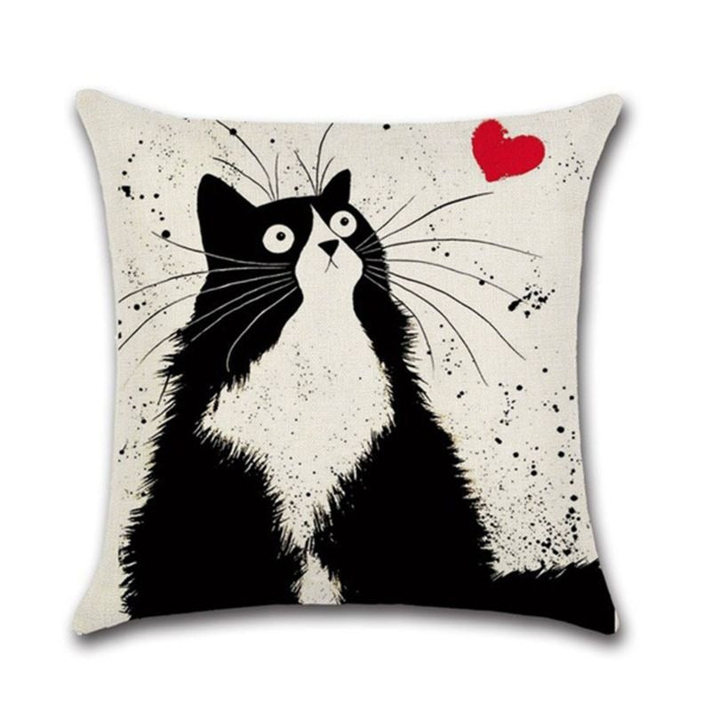 Meow Meow Cushion Covers from Moderny