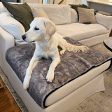 PupProtector™ Luxe Waterproof Bed Runner - Ultra Soft Chinchilla from Paw.com