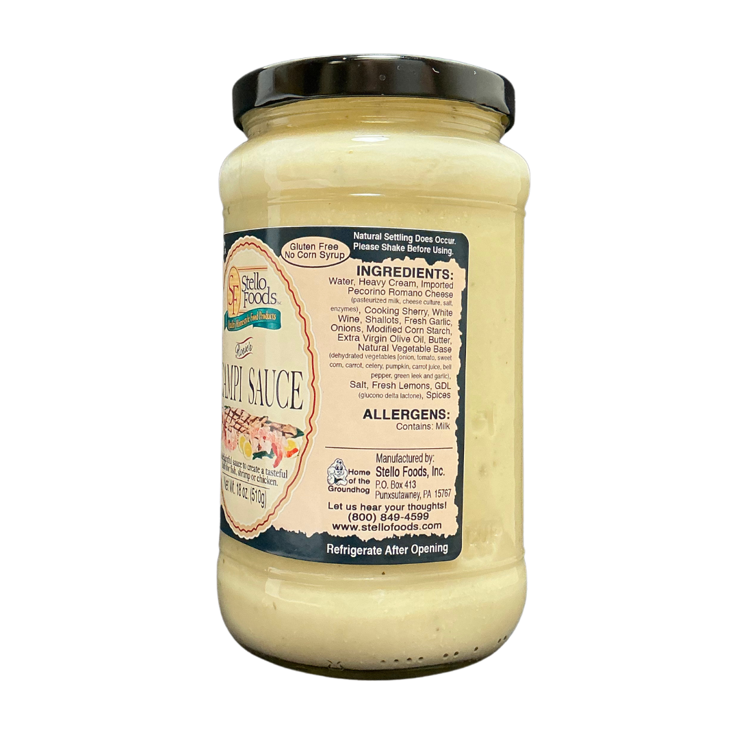 Stello Foods - Rosie's Scampi Sauce 18 oz from Stello Foods