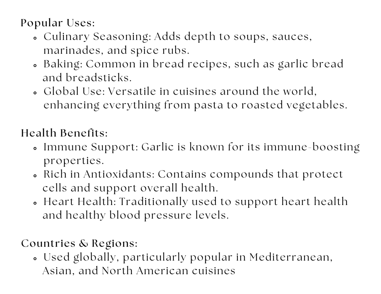 Garlic Powder from Spice Wheel