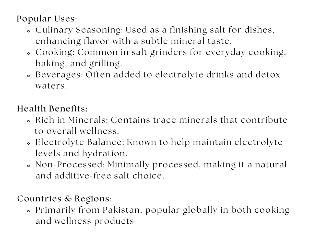 Himalayan Pink Sea Salt from Spice Wheel