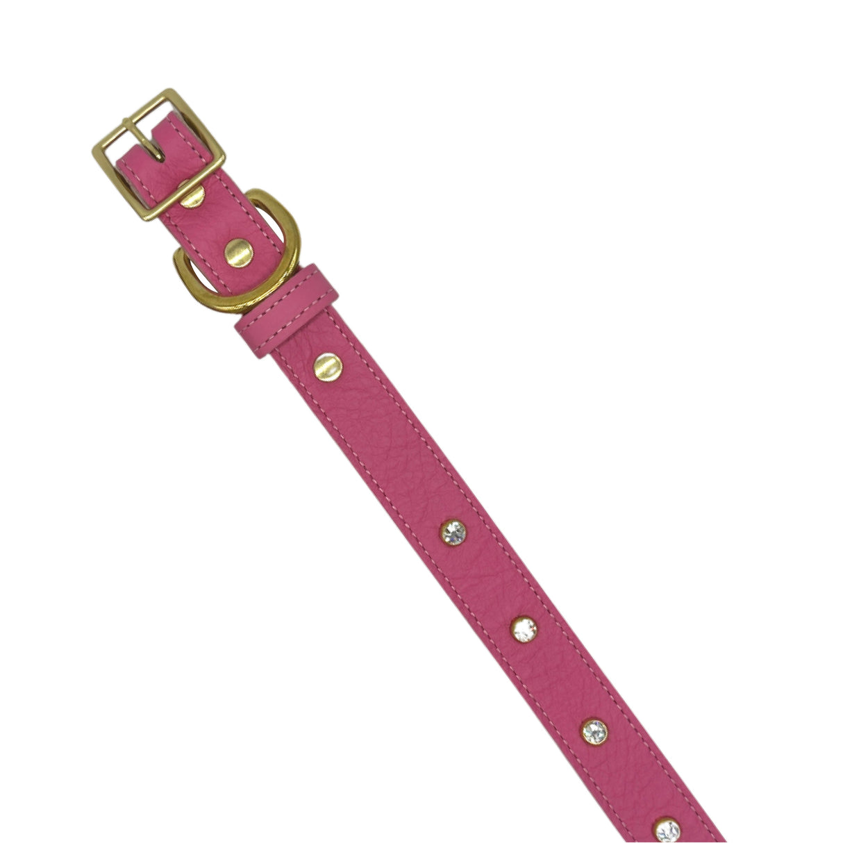 Plain Leather Dog Collar from Bonne et Filou
