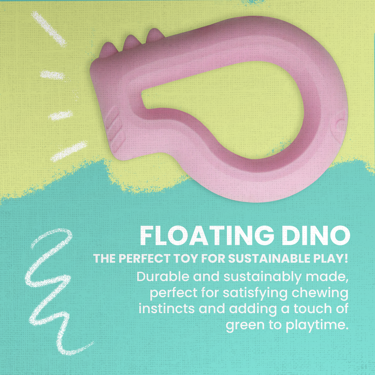 Floating Dino from Health Extension