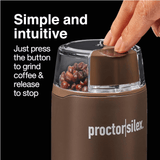 Proctor Silex Fresh Grind Electric Coffee and Spice Grinder from Jupiter Gear Home