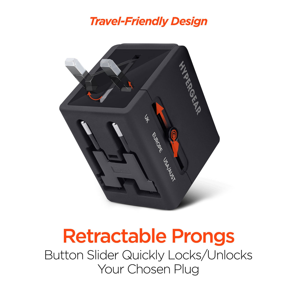 HyperGear All-in-one World Travel Adapter from Jupiter Gear Home