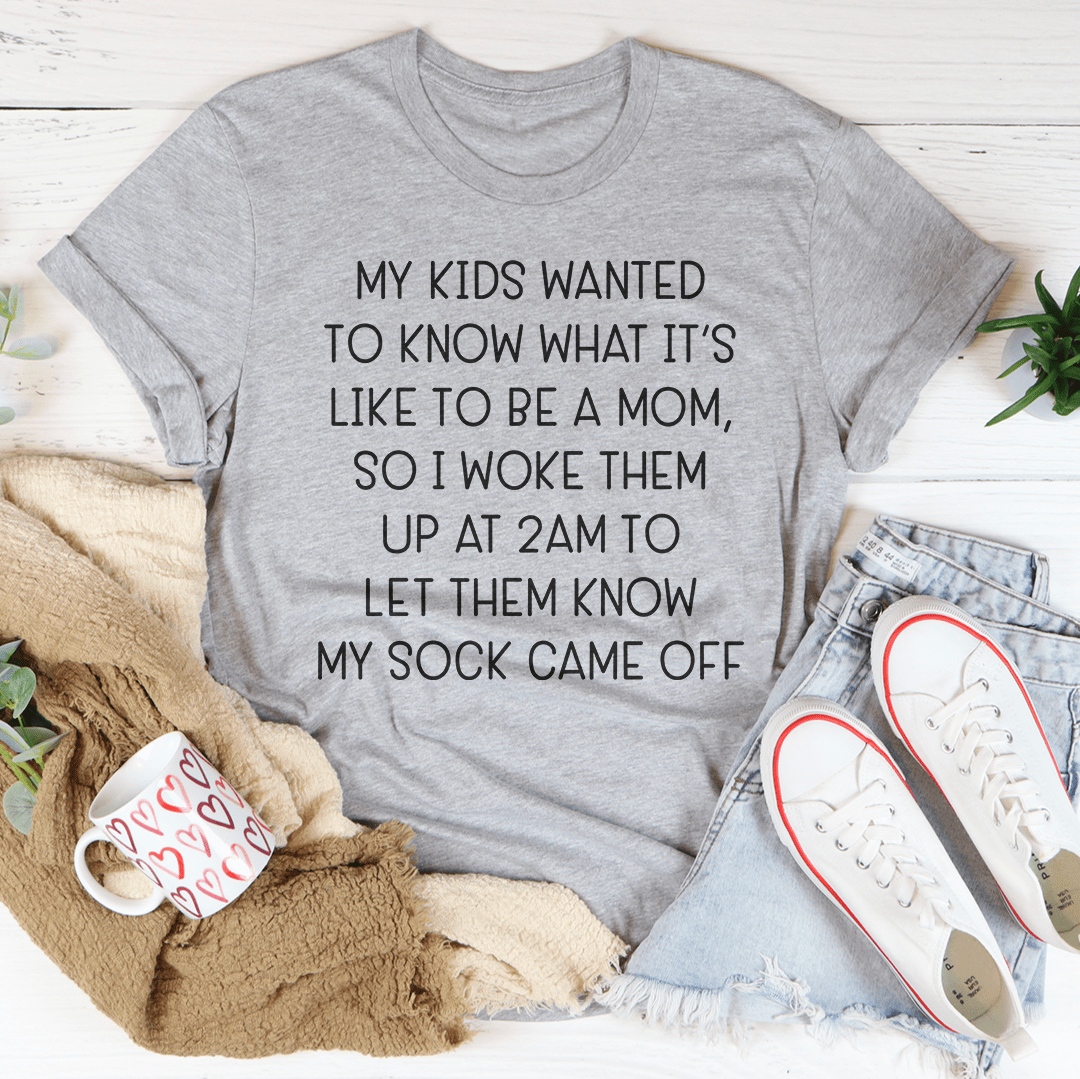 Tee - 2am Mom Life Tee from Peachy Sunday