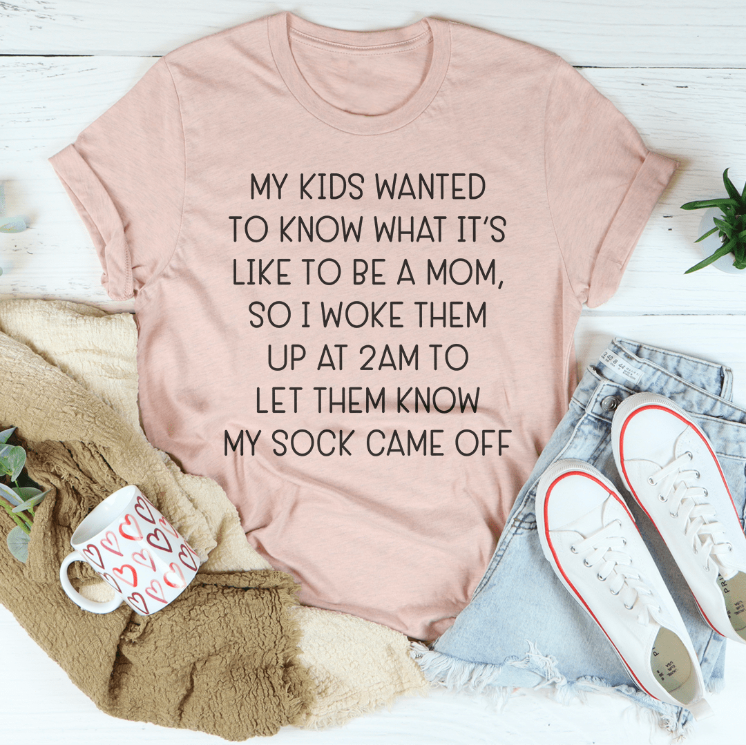 Tee - 2am Mom Life Tee from Peachy Sunday