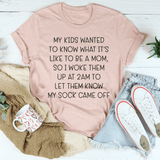 Tee - 2am Mom Life Tee from Peachy Sunday