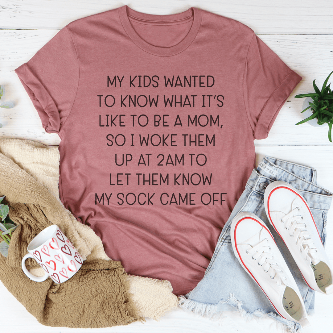 Tee - 2am Mom Life Tee from Peachy Sunday