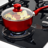 Better Chef 1.5Qt Ceramic-Coated Saucepan with Glass Lid from Jupiter Gear Home