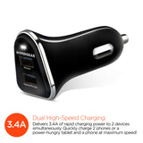 HyperGear Hi-Power Dual USB 3.4A Car Charger from Jupiter Gear Home