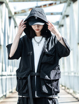 Dusk X2 Hooded Kimono Jacket From Niepce Inc