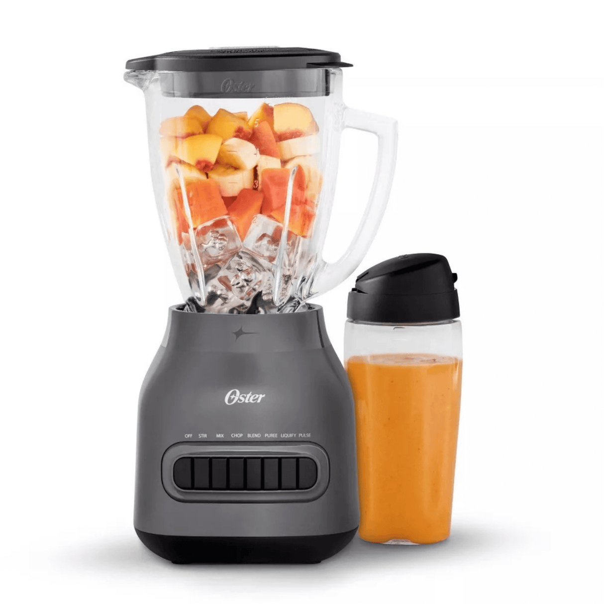 Oster 8-Speed Glass Jar Blender with 20oz Blend-n-Go Cup from Jupiter Gear Home
