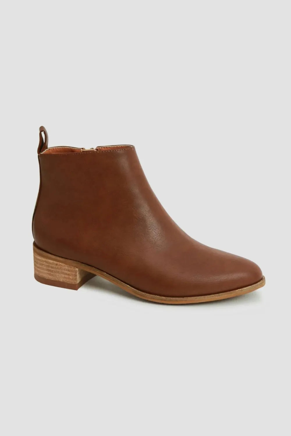 Beast Fashion PU Leather Block Heel Boots from My Pampered Life Seattle