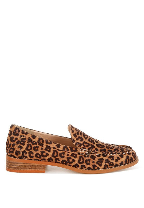 Cacani Leopard Print Heeled Loafers from My Pampered Life Seattle