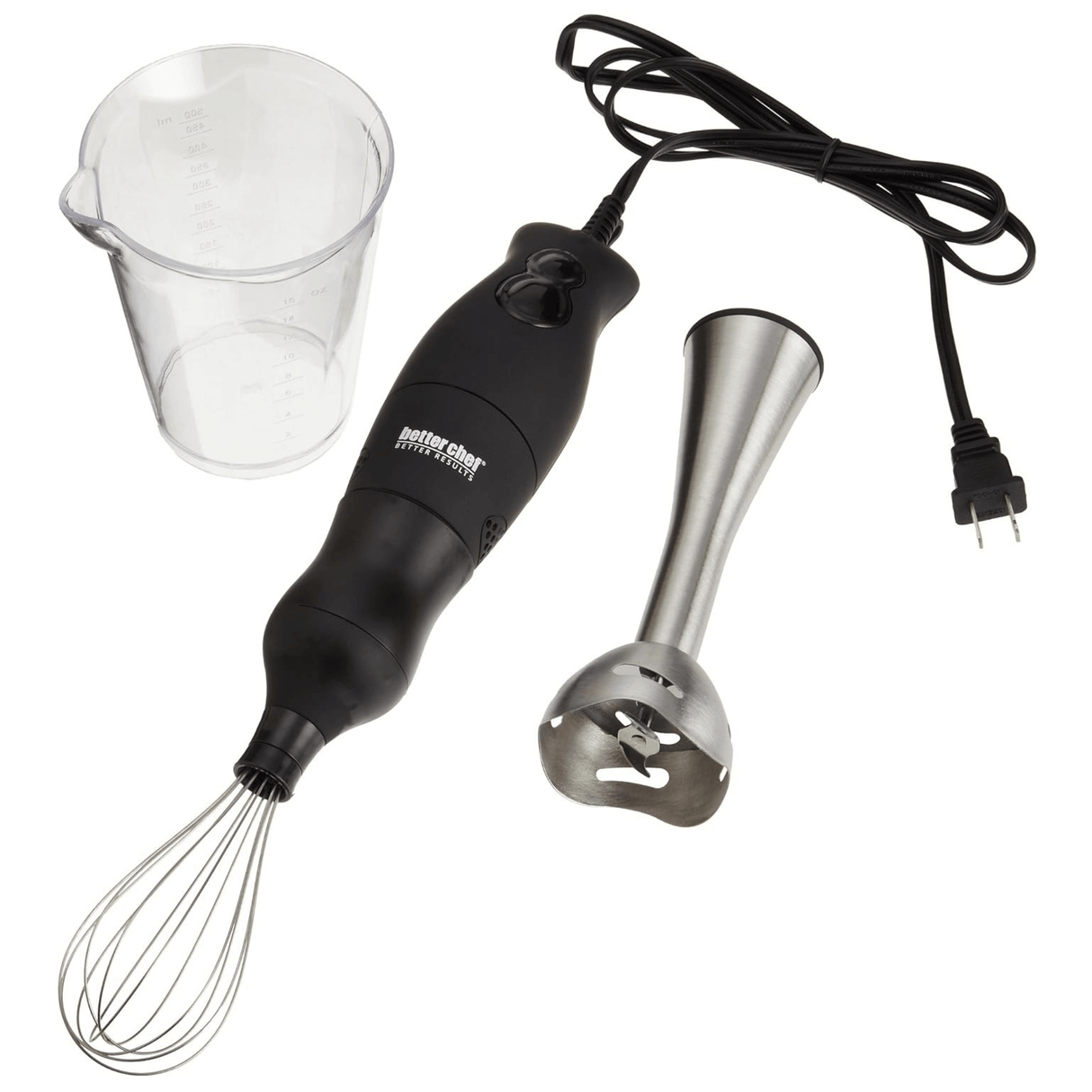 Better Chef 200W DualPro Immersion Blender Hand-Mixer with Cup and Beater from Jupiter Gear Home