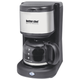 Better Chef 4-Cup Stainless Steel Coffeemaker from Jupiter Gear Home