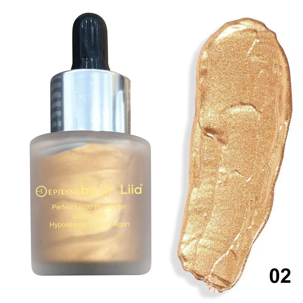Face Highlighter Drops for a Perfect Glow from Epilynx Skincare and Cosmetics