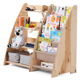 2in1 Montessori Shelf for Books and Toys from Goodevas