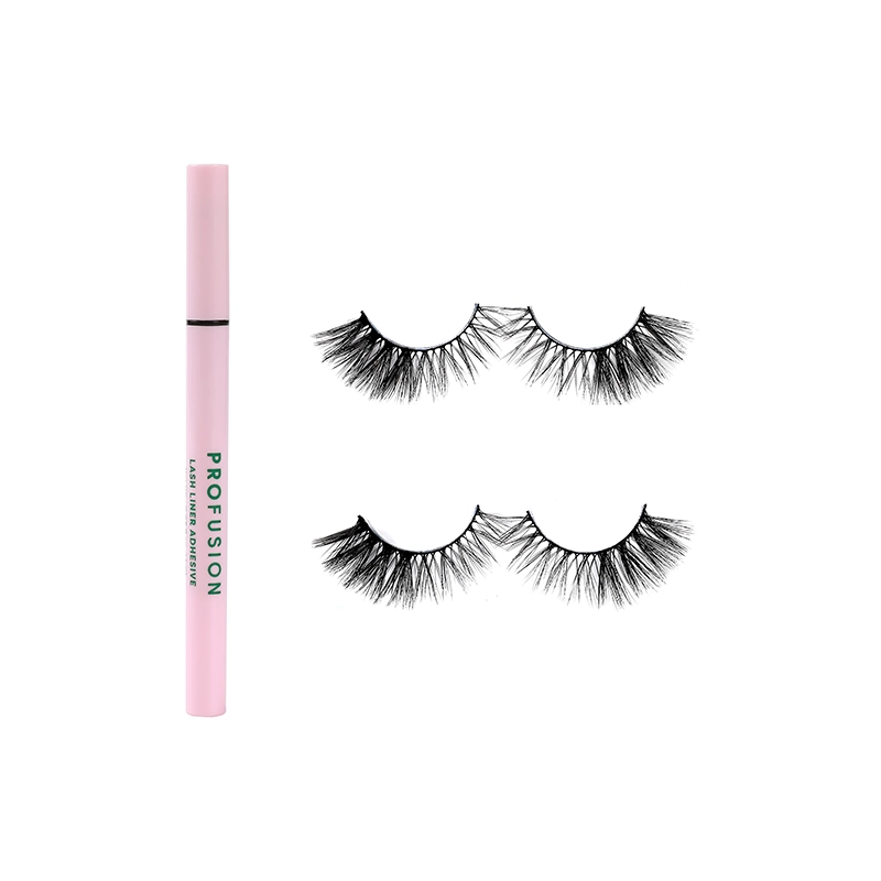 Matcha Love 2 Pair Lashes & Glue from Profusion Cosmetics