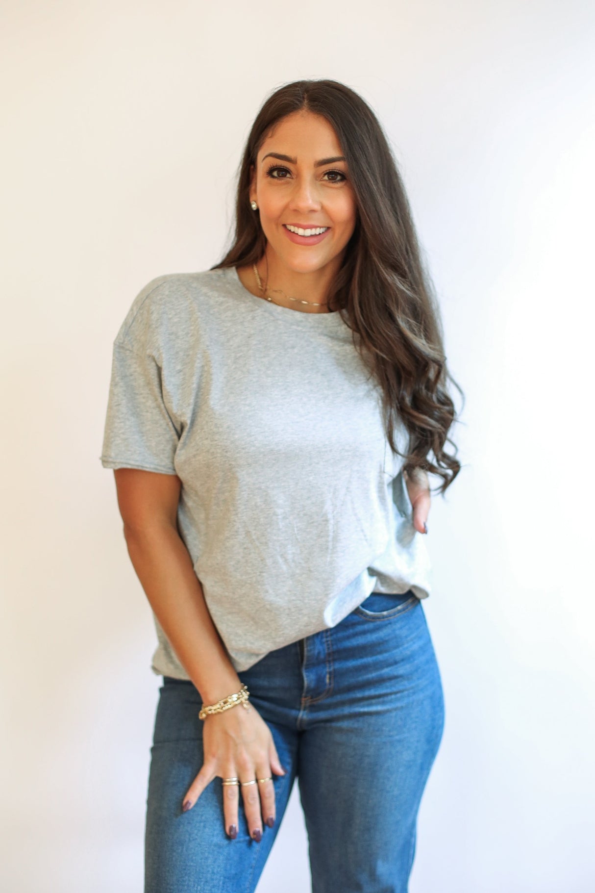 Relaxed Fit Zip Breastfeeding Tee from Movemama