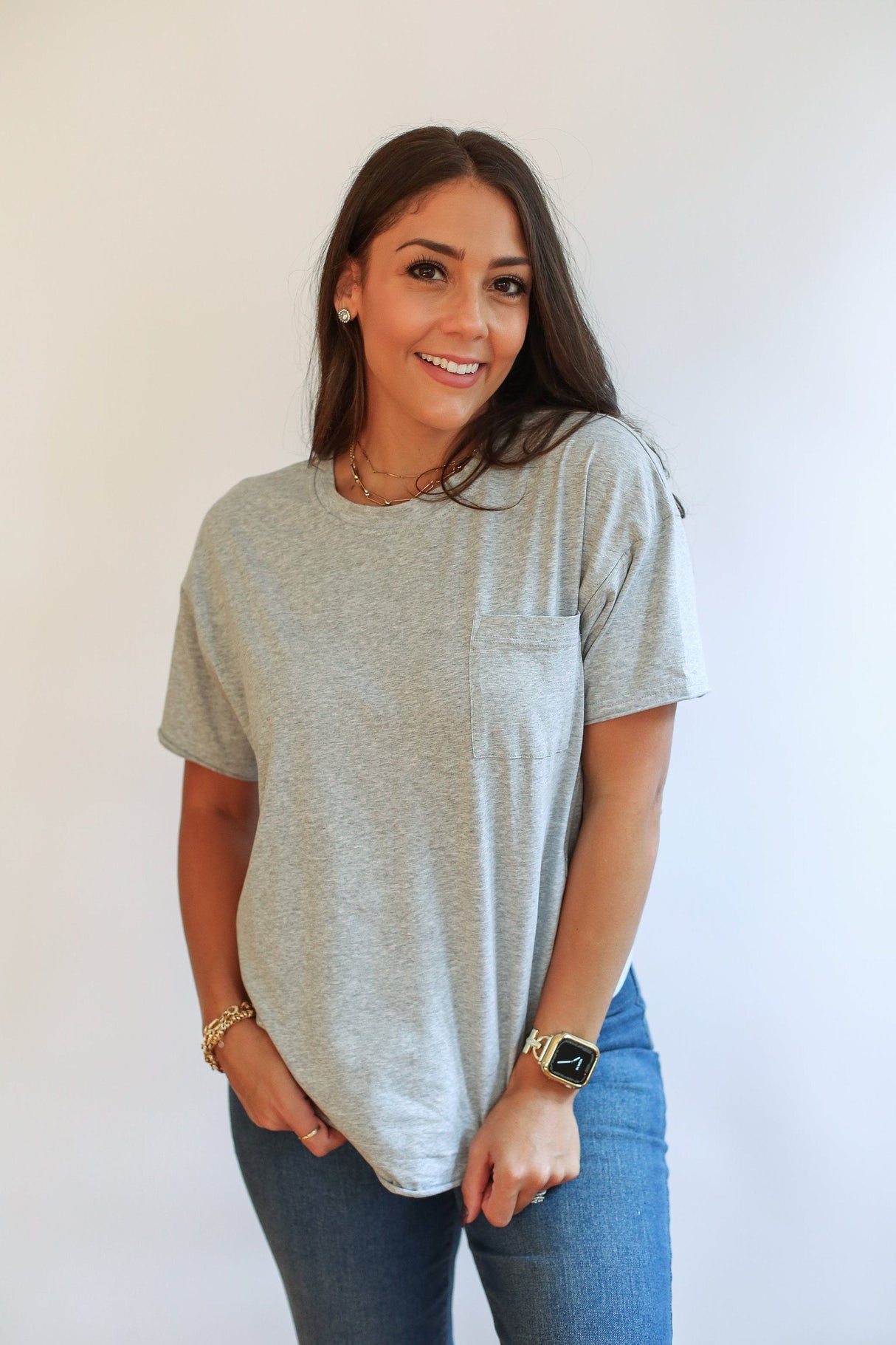 Relaxed Fit Zip Breastfeeding Tee from Movemama