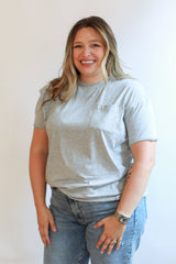 Relaxed Fit Zip Breastfeeding Tee from Movemama
