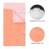 Soft Cotton Sleeping Bag for Boys and Girls Blue Pink from Redcamp