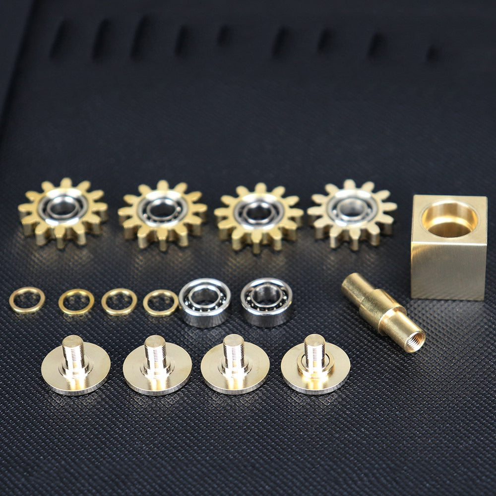 Brass Cube Gears Spinner from eterus