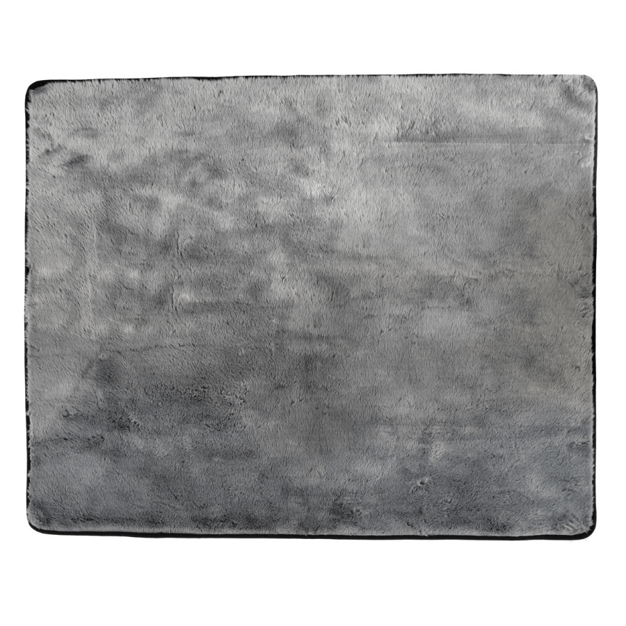 PupProtector™ Summer Short Fur Waterproof Throw Blanket - Charcoal Grey from Paw.com