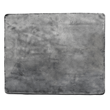 PupProtector™ Summer Short Fur Waterproof Throw Blanket - Charcoal Grey from Paw.com