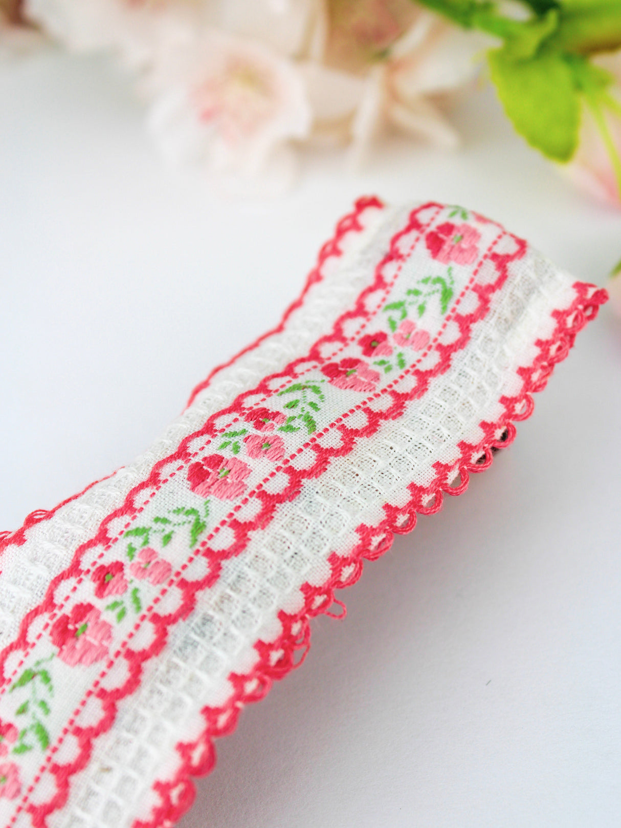 Spring in Sweden Vintage Ribbon Hair Clip from Ash & Rose