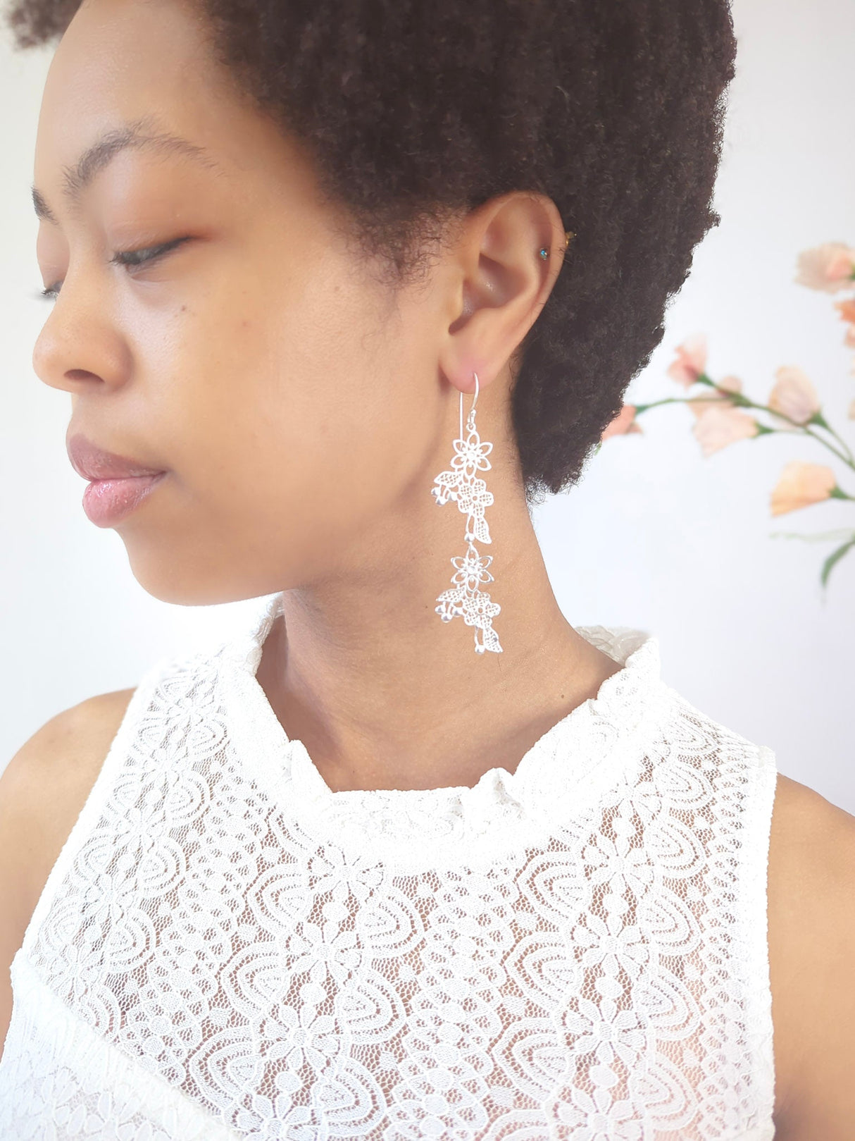 Garden Whispers Earrings from Ash & Rose