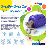 Can Toy Durable Rubber Chew Toy & Treat Dispenser - Average Chewer From SodaPup