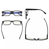 3 Pack Blue Light Filter Reading Glasses Computer Readers UVR108 from eyekeeper.com