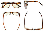 3 Pack Blue Light Filter Reading Glasses UVR163 from eyekeeper.com