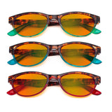 3 Pack Cat-eye Blue Light Blocking Reading Glasses DS074D from eyekeeper.com