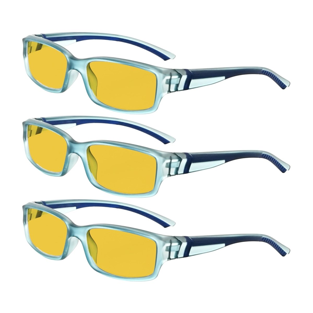 3 Pack Blue Light Blocking Reading Glasses HPXM01 from eyekeeper.com