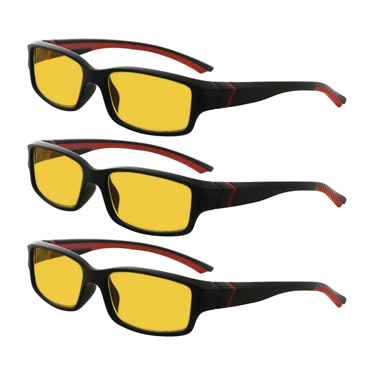 3 Pack Blue Light Blocking Reading Glasses HPXM01 from eyekeeper.com