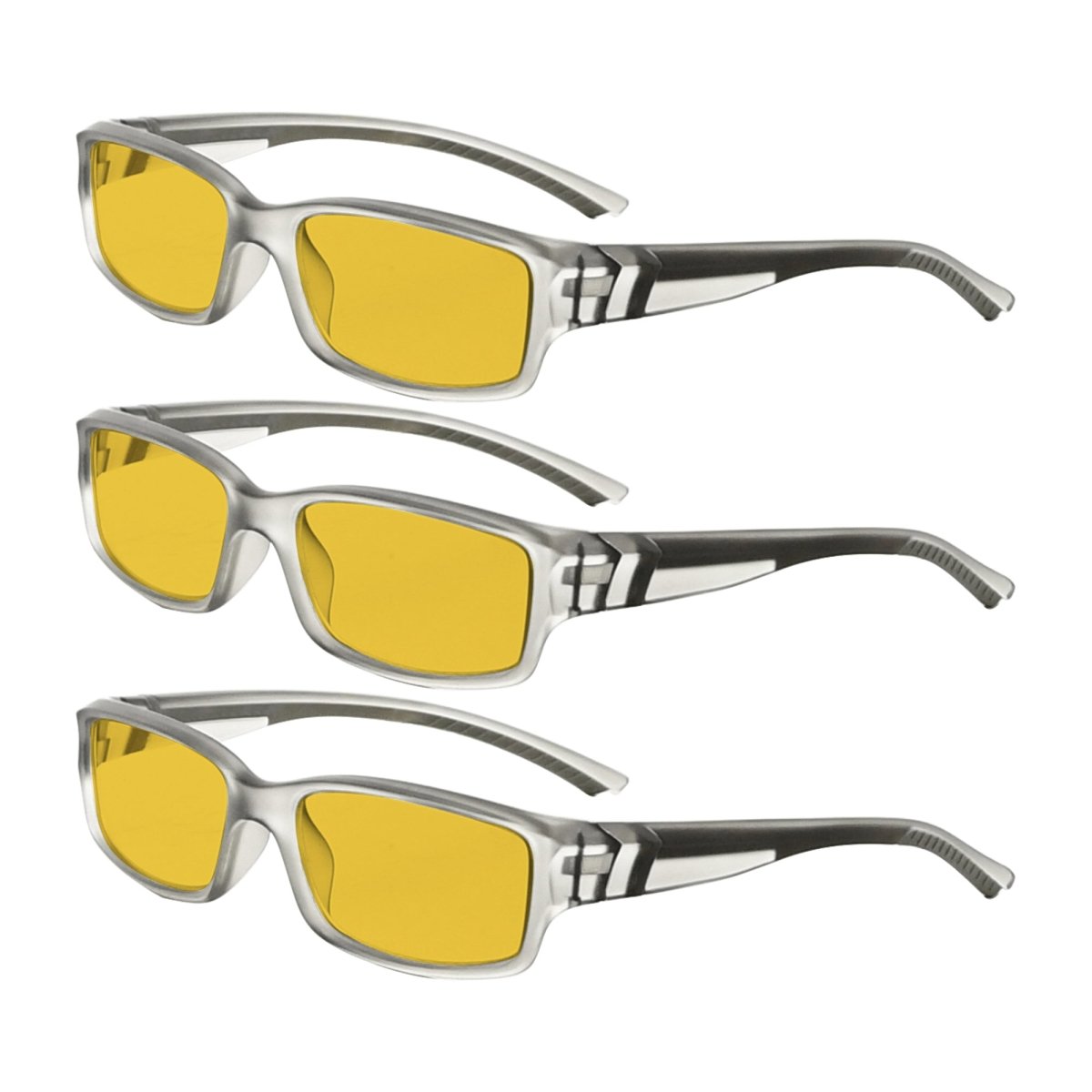3 Pack Blue Light Blocking Reading Glasses HPXM01 from eyekeeper.com
