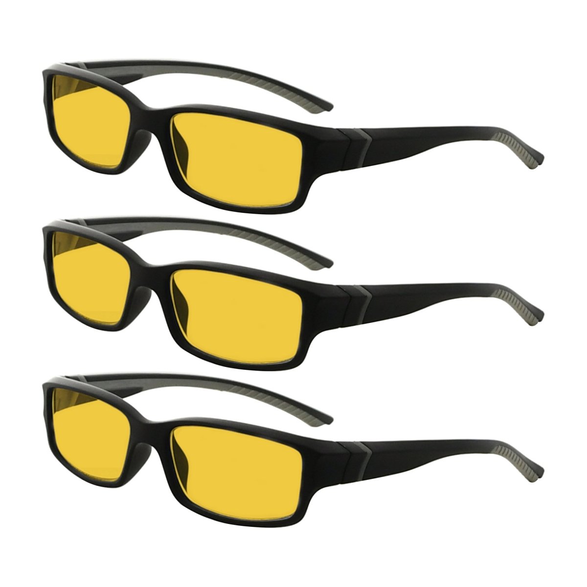 3 Pack Blue Light Blocking Reading Glasses HPXM01 from eyekeeper.com