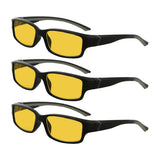 3 Pack Blue Light Blocking Reading Glasses HPXM01 from eyekeeper.com