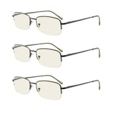 3 Pack Blue Light Filter Reading Glasses CG15015 from eyekeeper.com