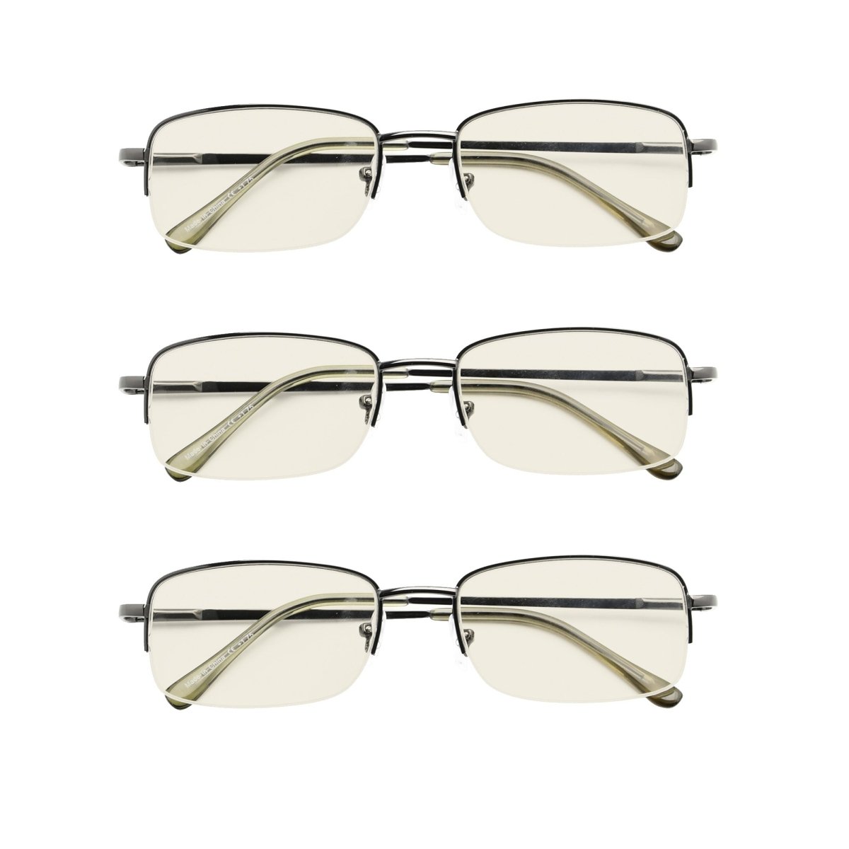 3 Pack Blue Light Filter Reading Glasses CG15015 from eyekeeper.com