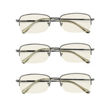 3 Pack Blue Light Filter Reading Glasses CG15015 from eyekeeper.com